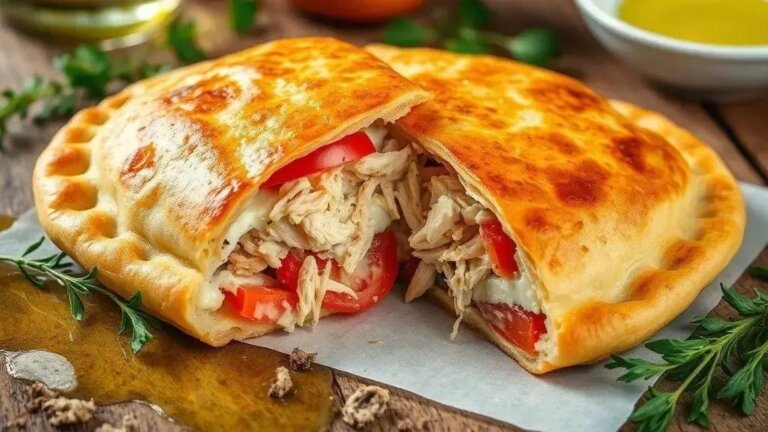 Calzone na air fryer