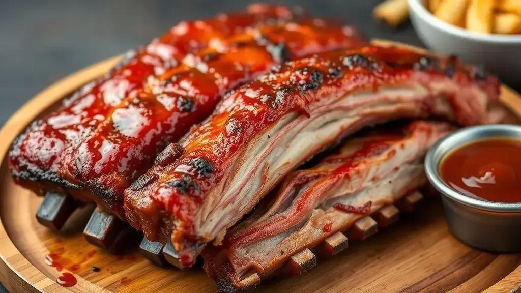 Costelinha barbecue fácil