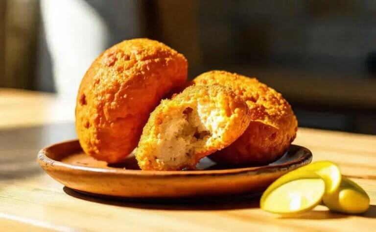 Coxinha fit de frango na Air Fryer