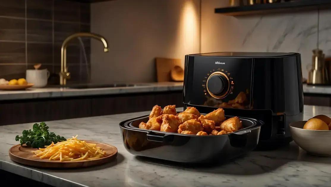 Descubra air fryer oven e melhore seu dia a dia