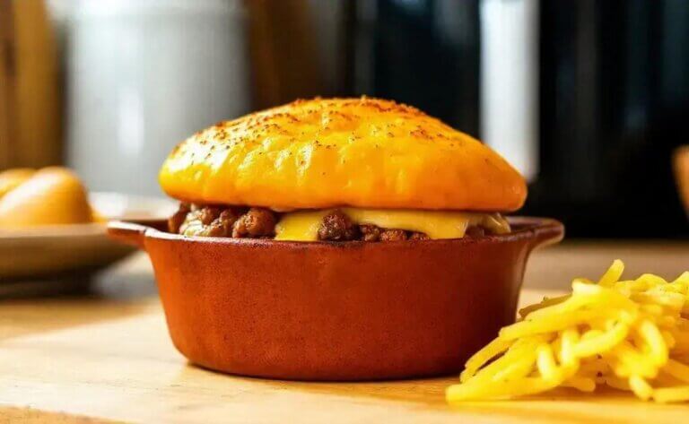 escondidinho de carne