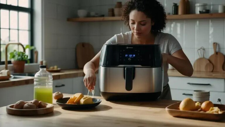 limpeza air fryer: guia prático para iniciantes