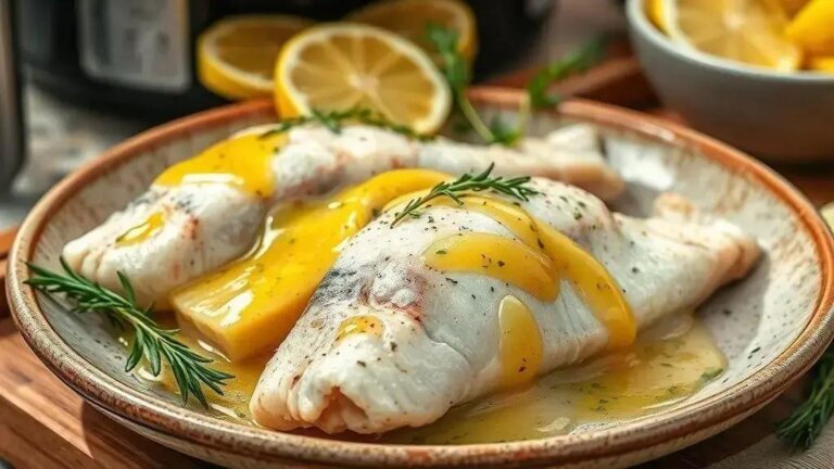 Peixe ao limão doce