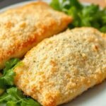 Peixe empanado cremoso, Air fryer