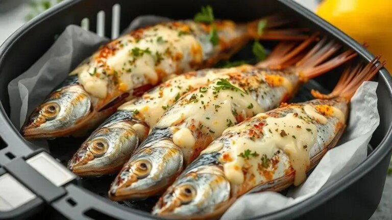 Sardinha com queijo