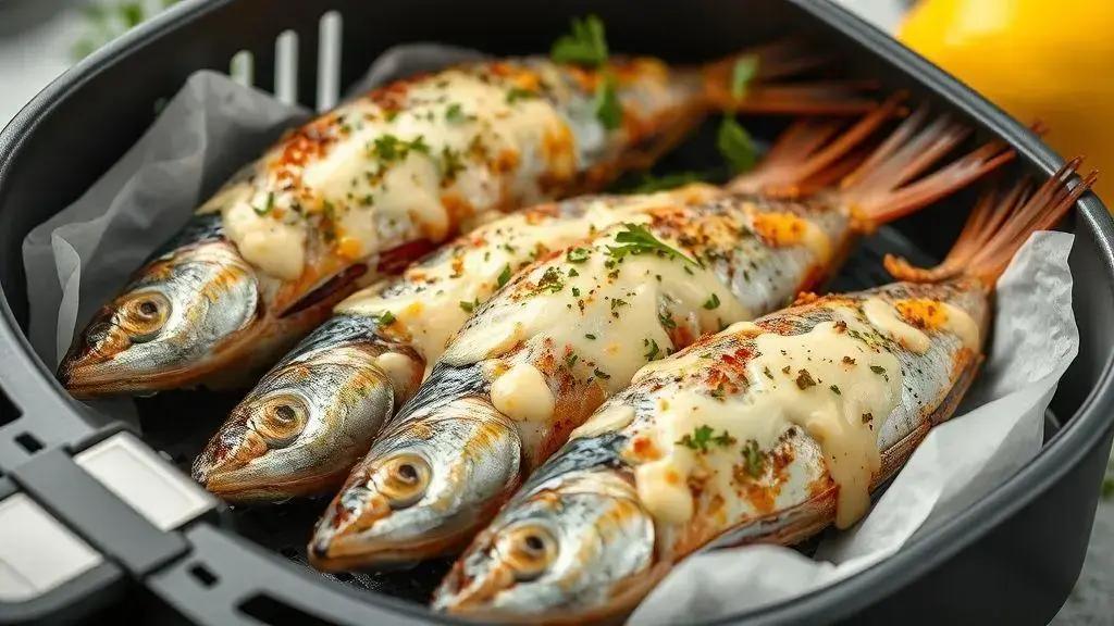Sardinha com queijo