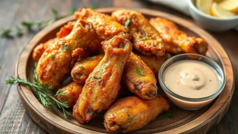 Wings de frango na Air Fryer