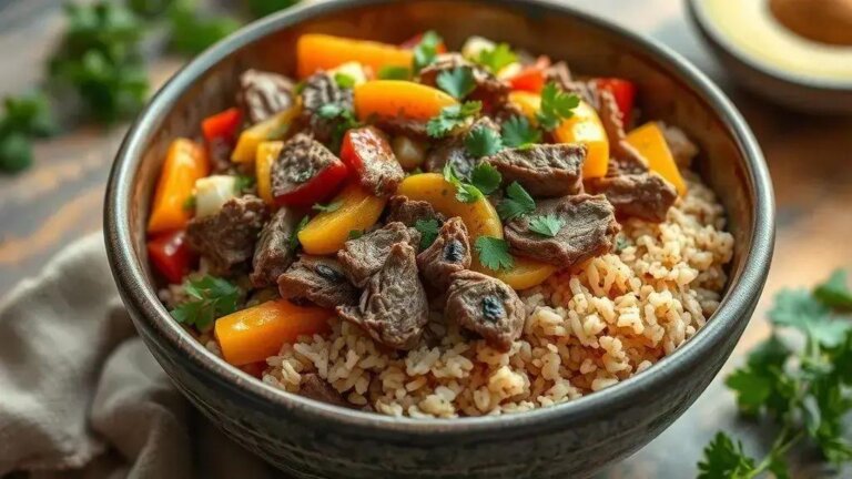 Arroz carreteiro light