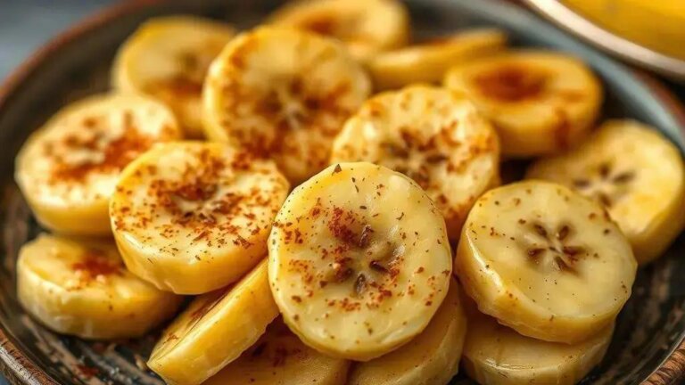 Banana frita fácil