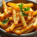 Batata frita ao alho