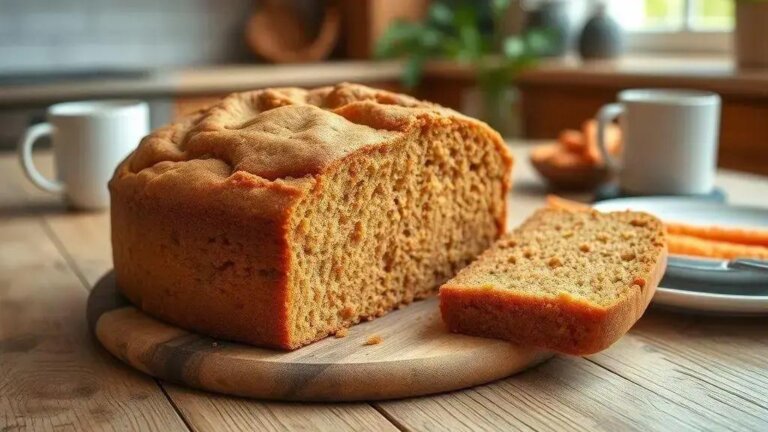 Bolo de cenoura integral