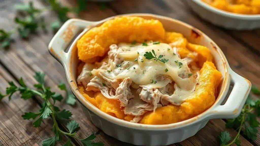 Escondidinho recheado