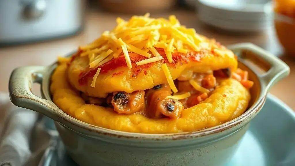 Escondidinho recheado