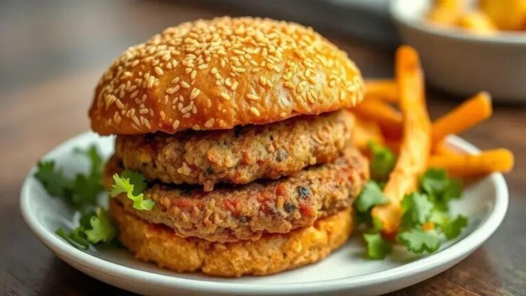 hambúrguer empanado