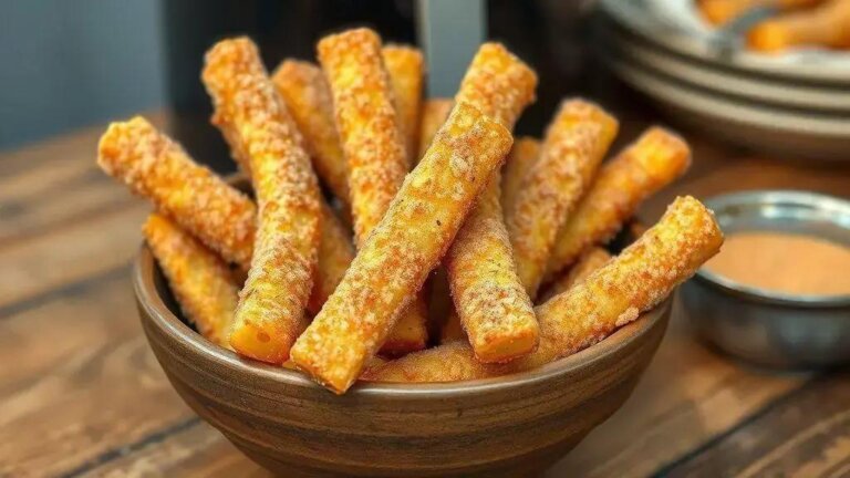 Mandioca frita doce