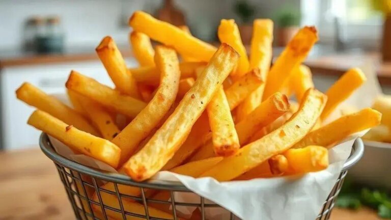 mandioca frita low carb