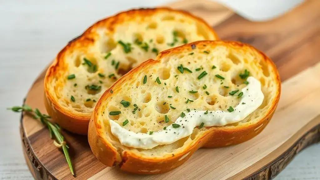 Pão de alho fit