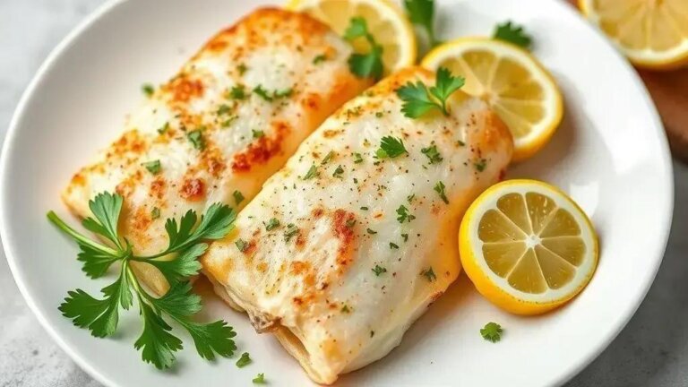 Peixe ao limão rápido