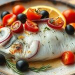 Peixe mediterrâneo tradicional