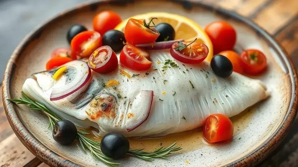 Peixe mediterrâneo tradicional