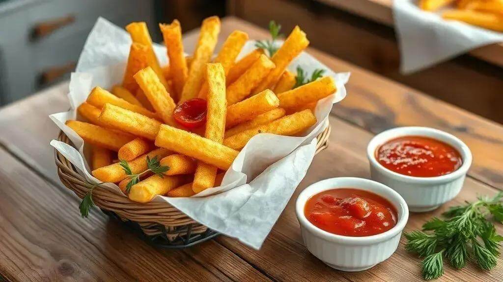 polenta frita simples