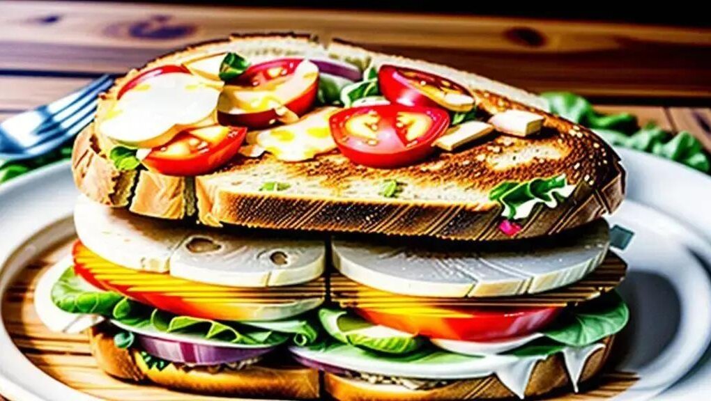 Sanduíche low carb