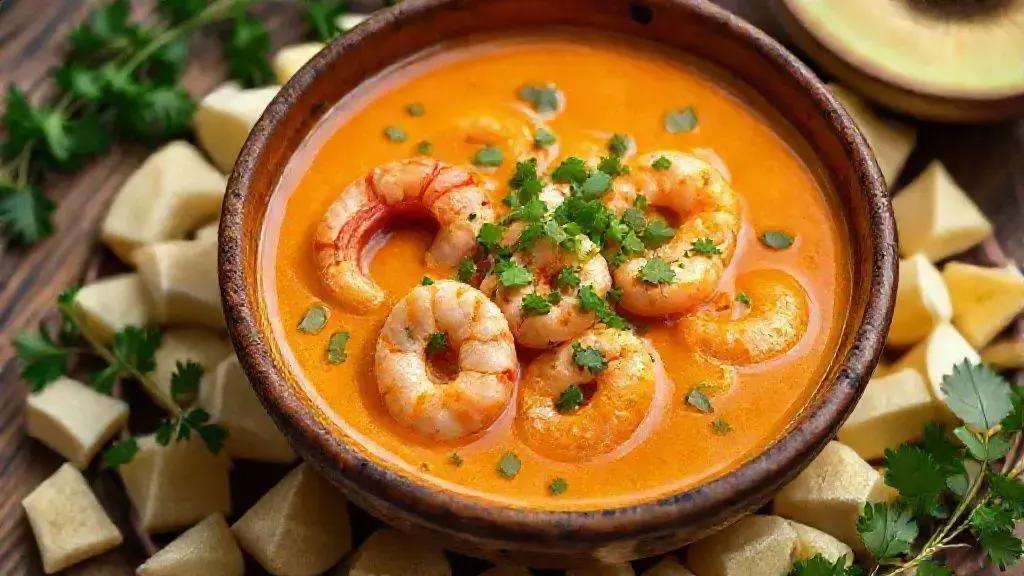 Bobó de camarão tradicional