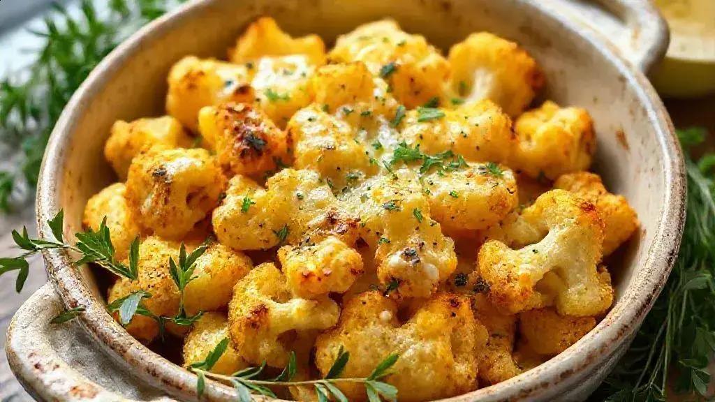 Couve-flor gratinada salgado