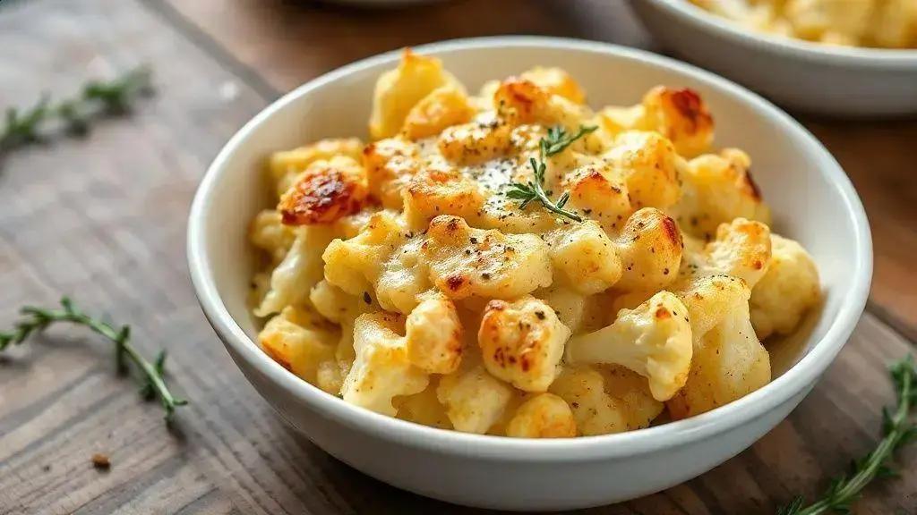 Couve-flor gratinada