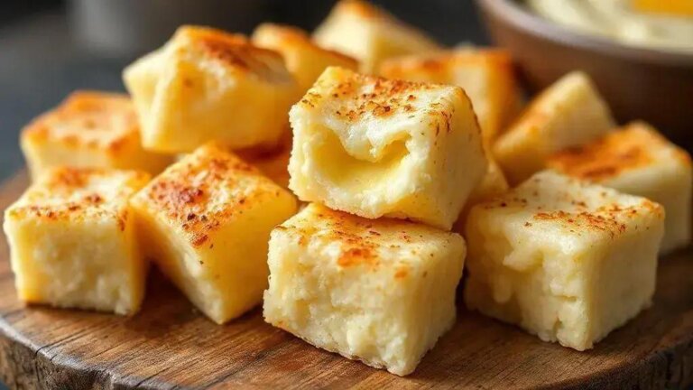 Dadinho de tapioca cremoso