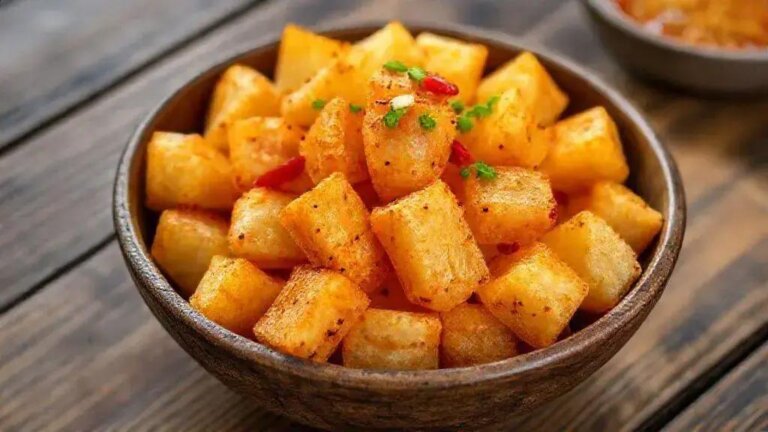 Dadinho de tapioca picante