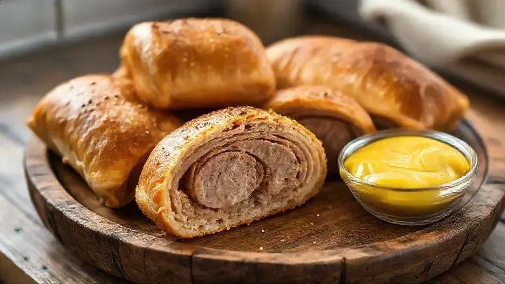 Enroladinho de salsicha integral