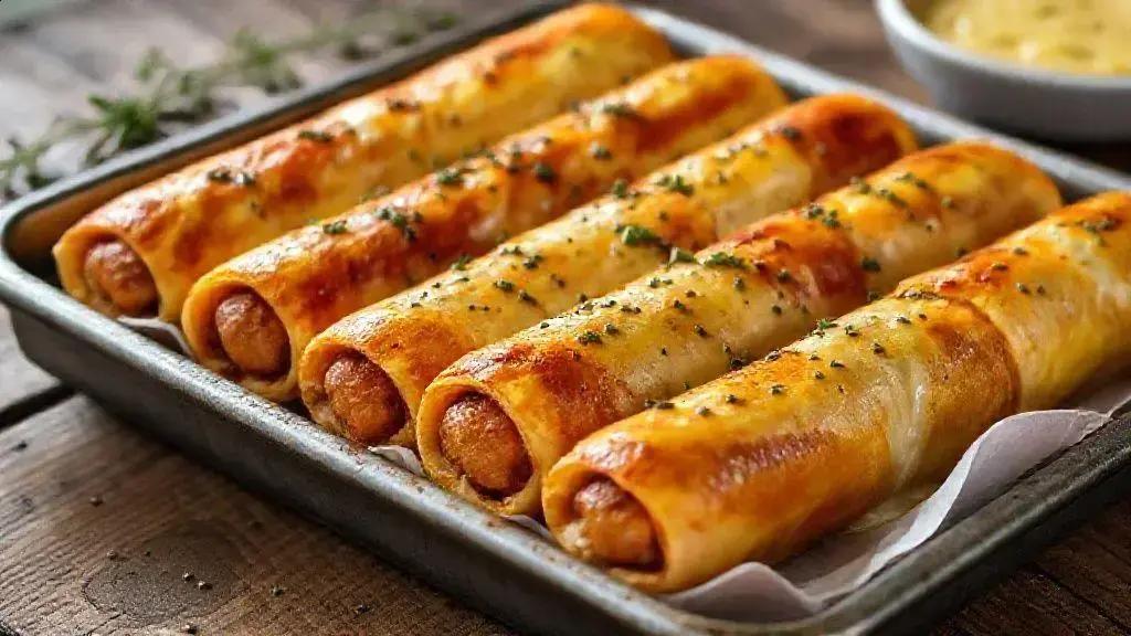 Enroladinho de salsicha picante