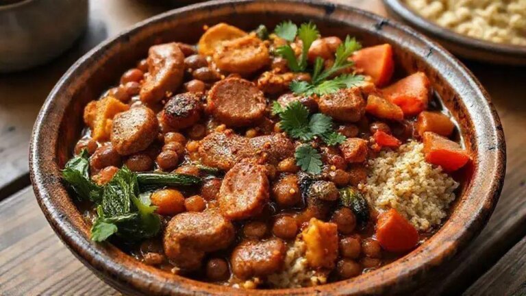 Feijão tropeiro grelhado