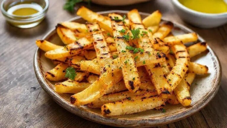 mandioca frita grelhado