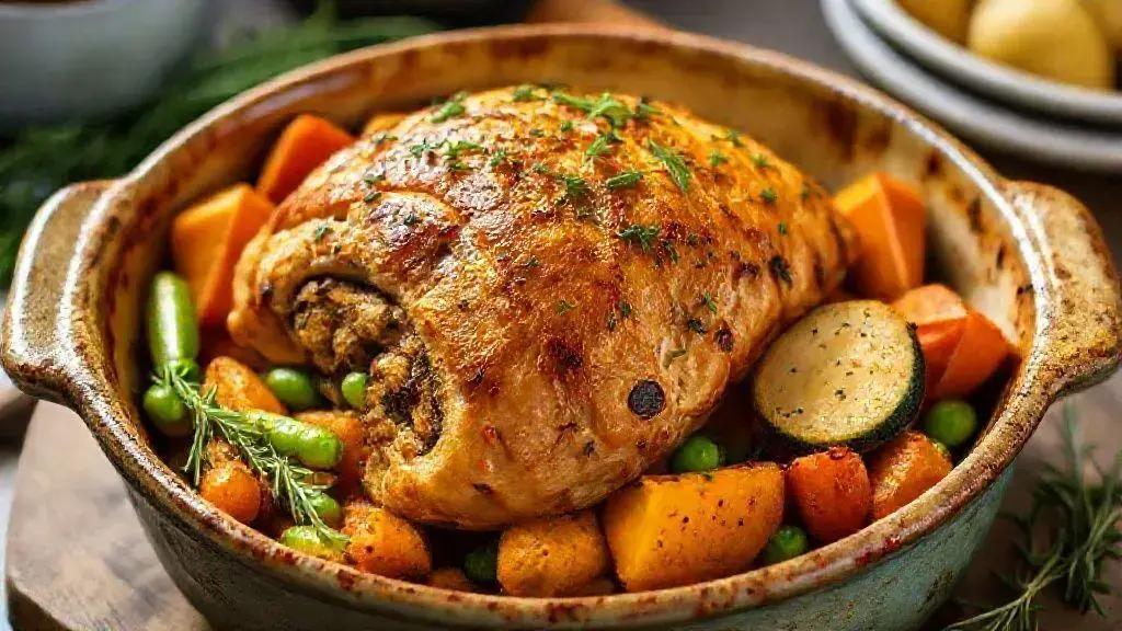 panela recheado na air fryer