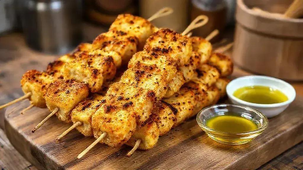 Queijo coalho crocante