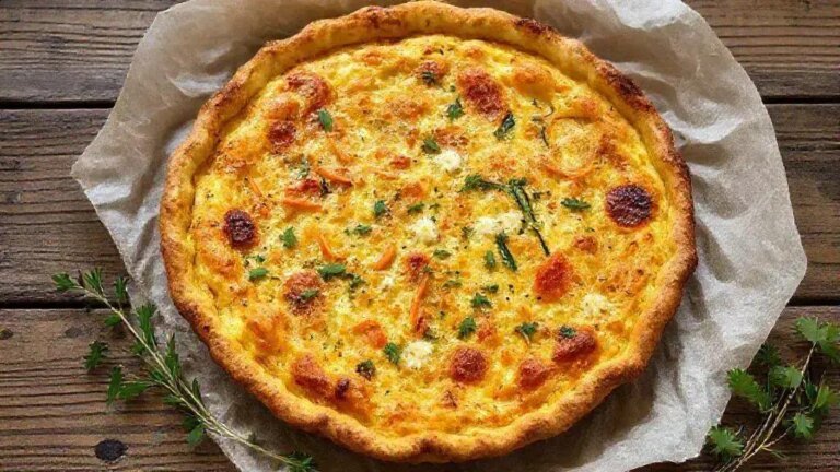 Quiche grelhado