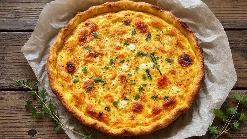 Quiche grelhado
