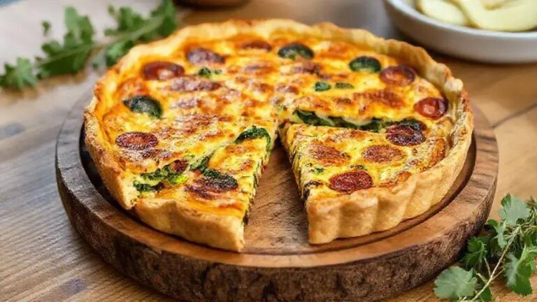 quiche grelhado