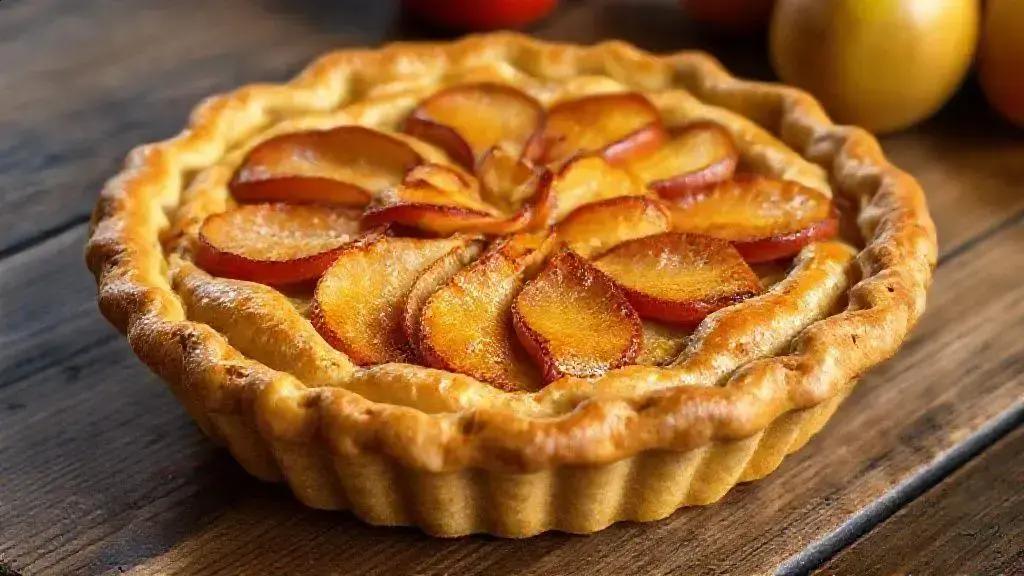 Torta de maçã gourmet