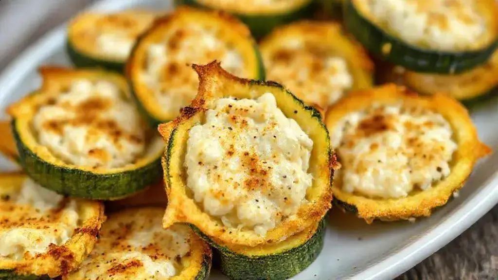 abobrinha chips recheado
