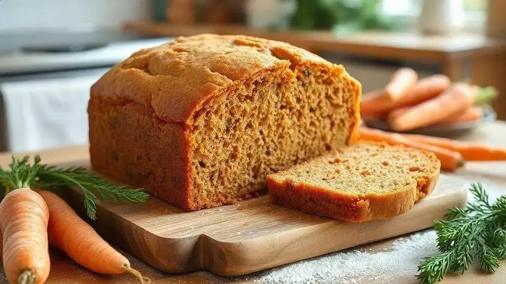 bolo de cenoura integral