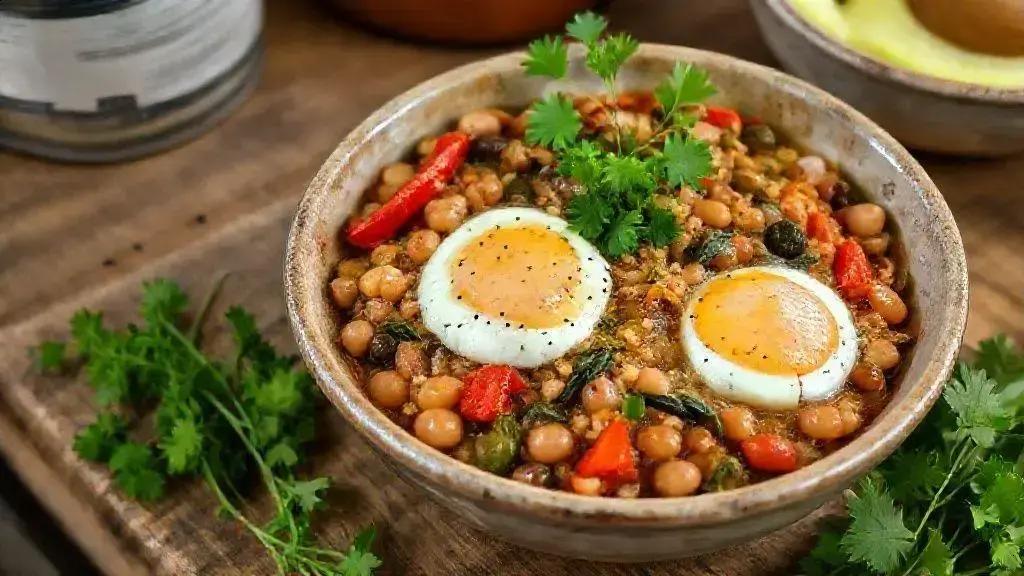 Feijão tropeiro ao alho