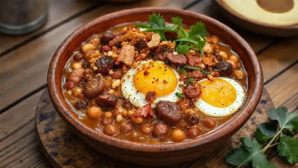 Feijão tropeiro crocante