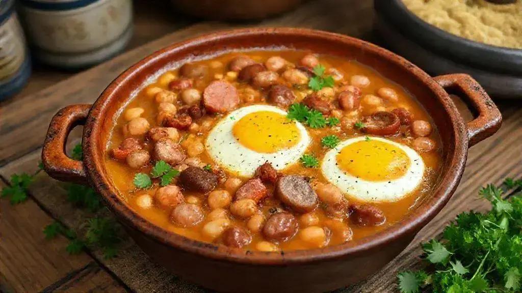 Feijão tropeiro simples