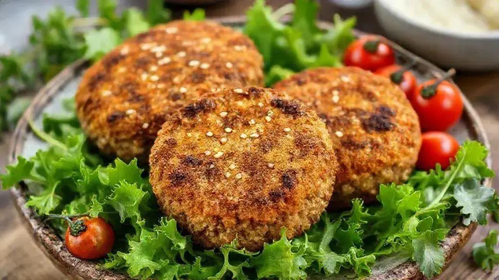 Hambúrguer croquete