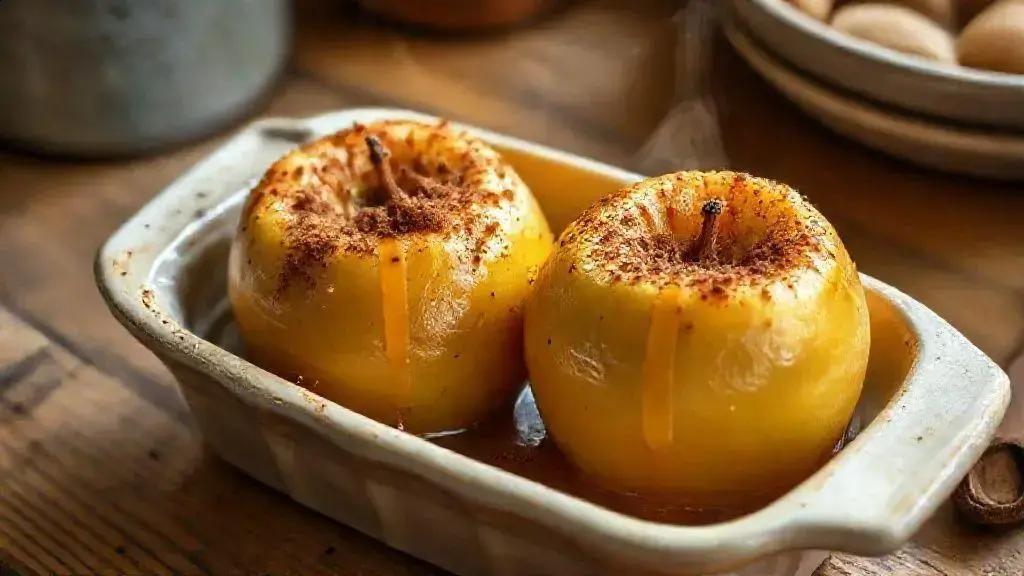 Maçã assada simples