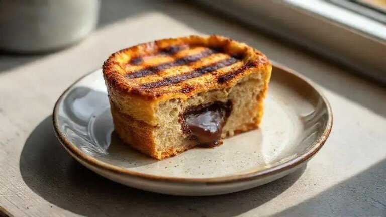 Petit gâteau grelhado