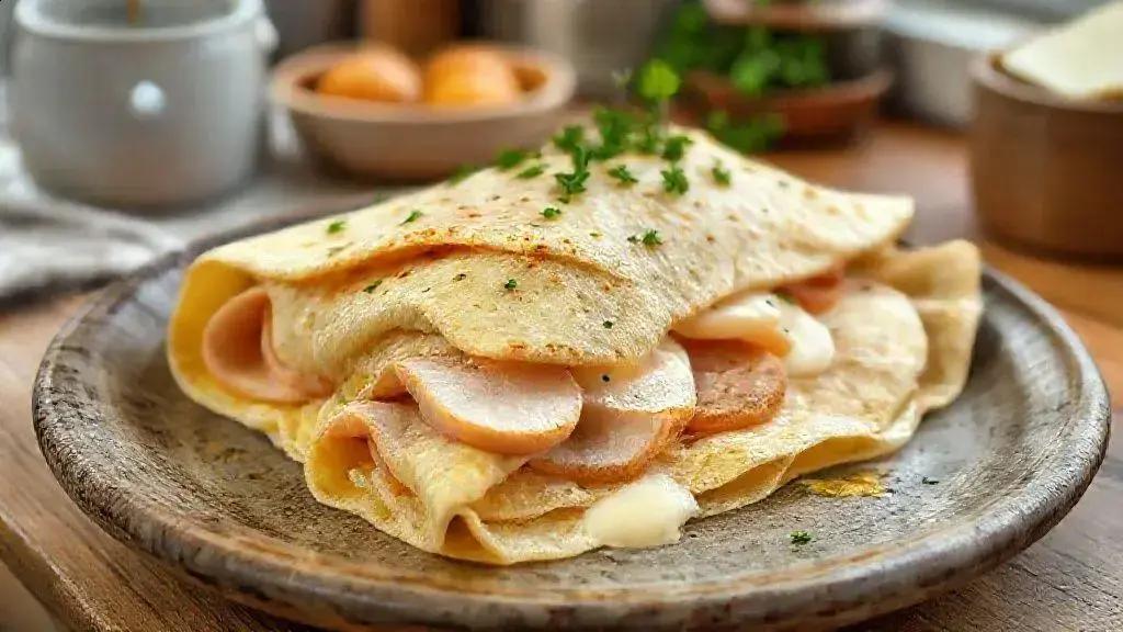 Tapioca recheada especial